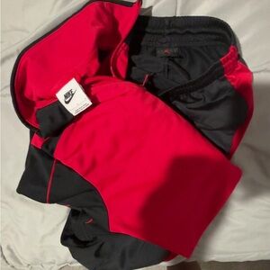 Jordan Kids' Red and Black Sweatpants